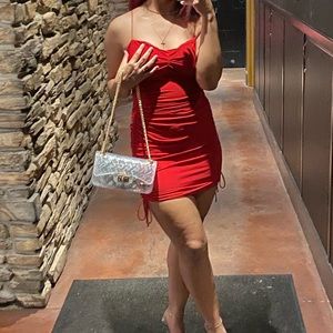 Windsor brand dress. Red tight fitted. Only worn once for Valentine’s Day!